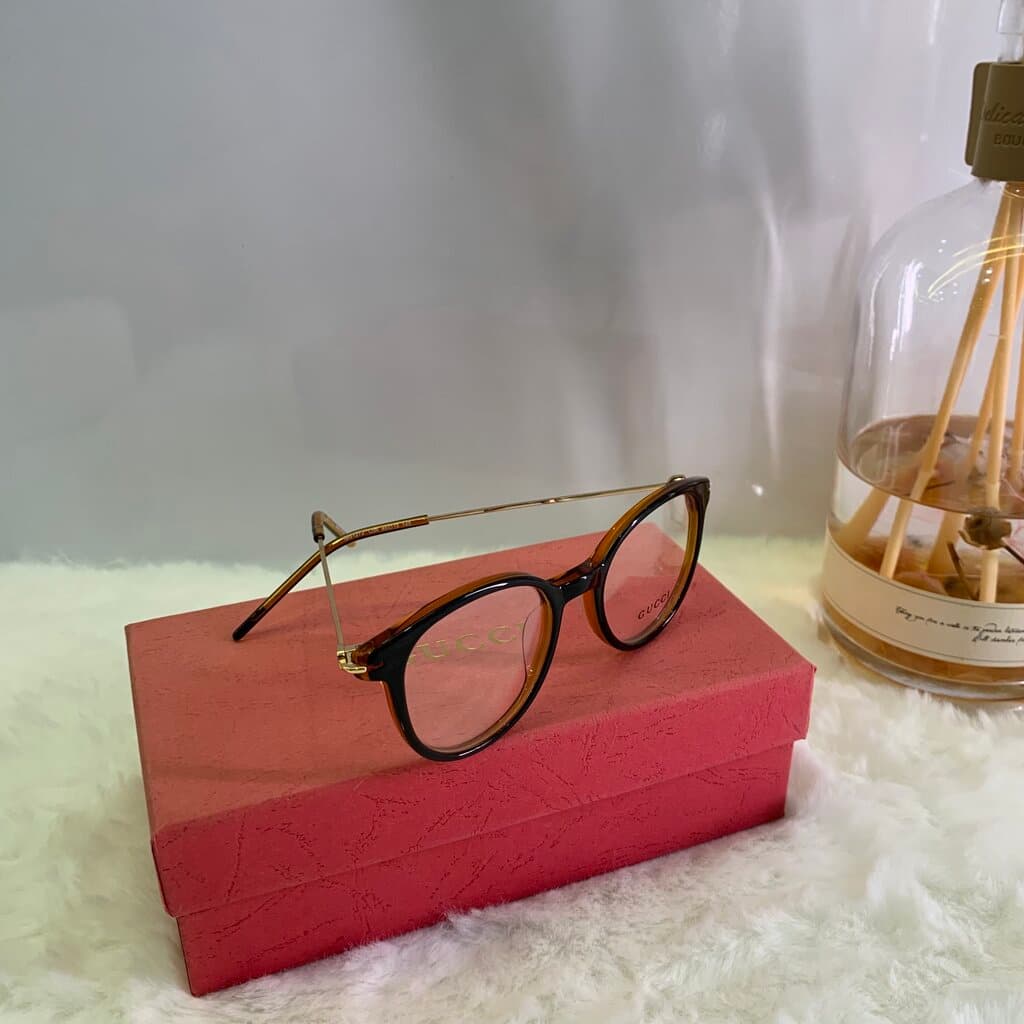 Gucci Medical Glasses - Brown 3