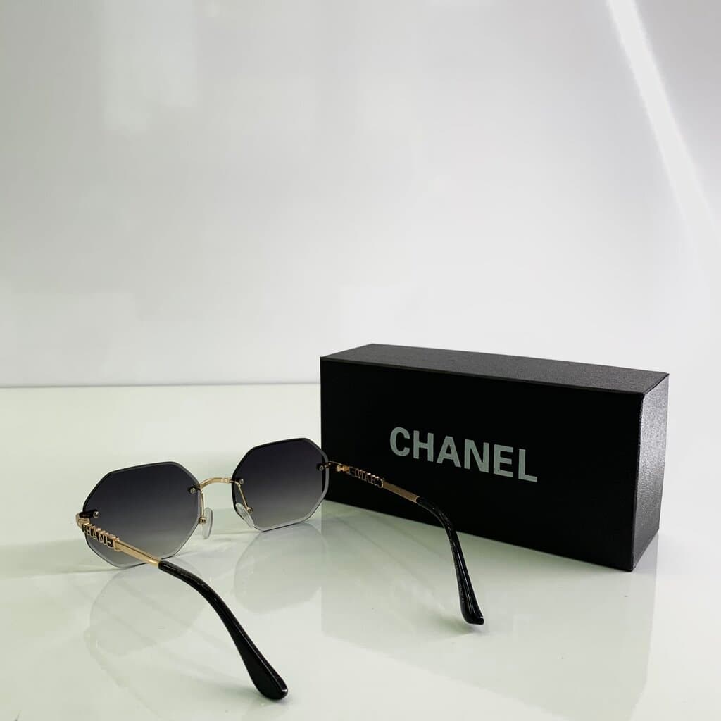 Chanel Master Quality Sunglasses - Black 3
