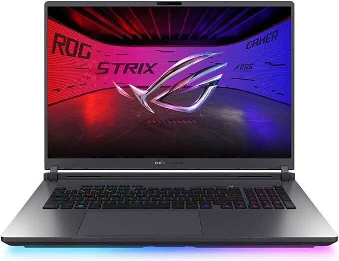 ASUS ROG Strix G18 (G815JHR) 18" WUXGA 144Hz, Intel Core i7-14650HX, RTX 5050 8GB, 16GB RAM, 512GB SSD, DOS