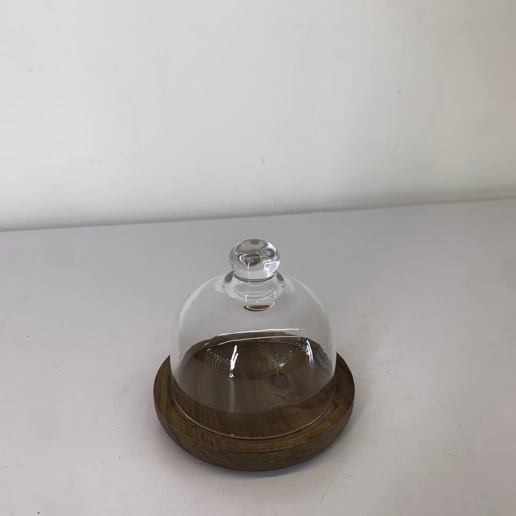 Butter Dish with Glass Dome 4