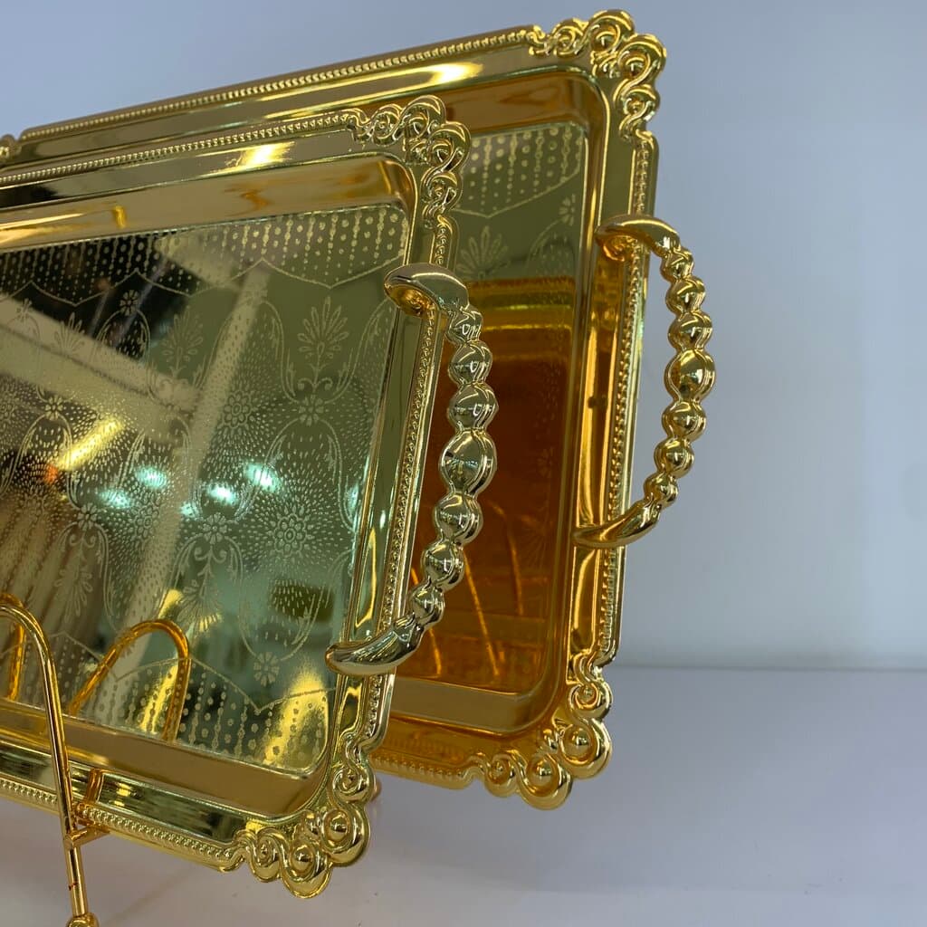 Serving Tray Set - Gold 2
