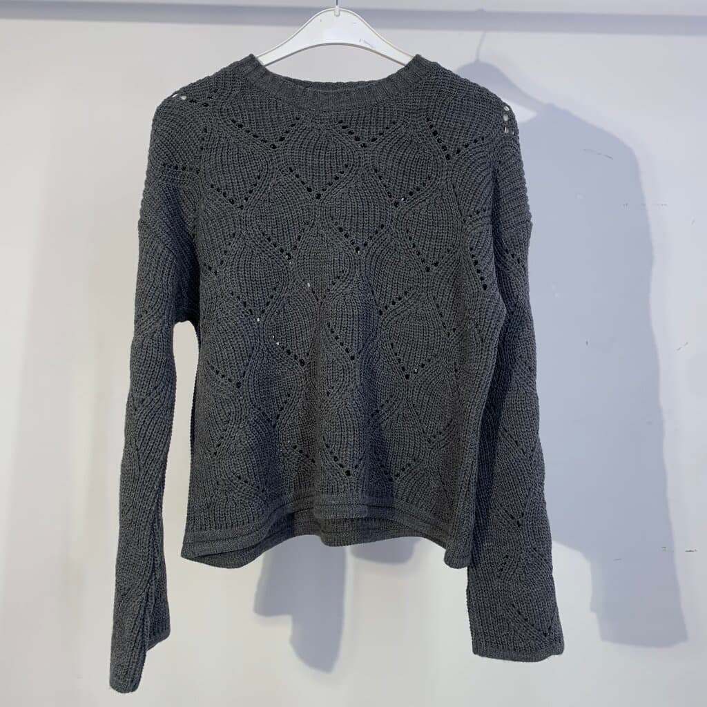 Cazibe Women's Wool Sweater - Gray