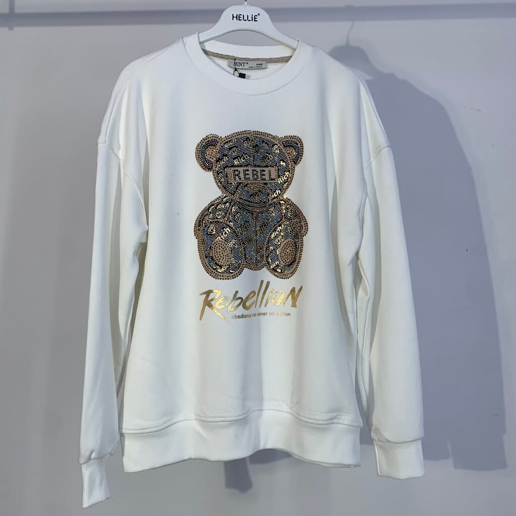 Mint Women's Cotton Sweater - White (S)