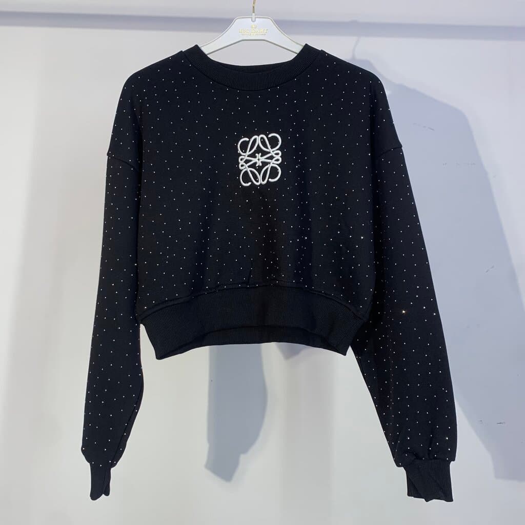 Mint Women's Cotton Sweater - Black (S)