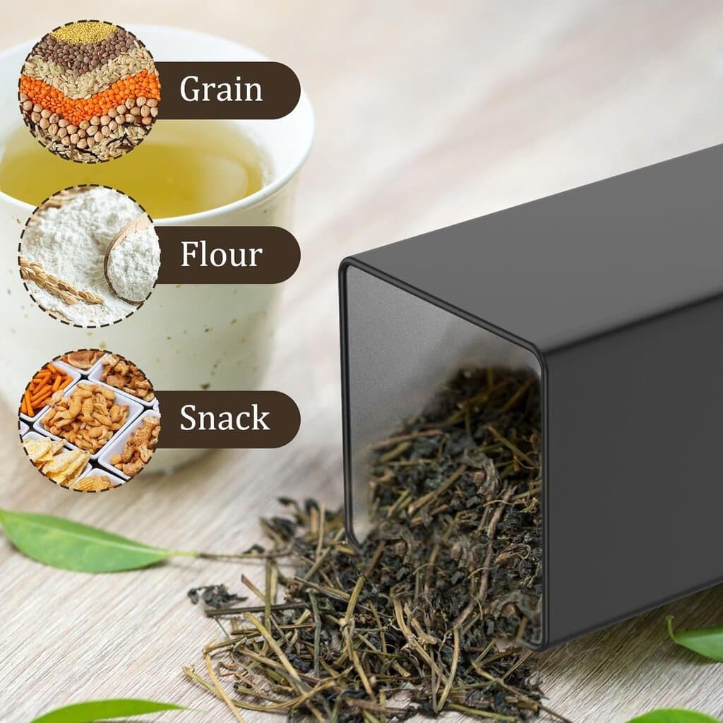3PCS Tea Coffee Sugar Canisters 5