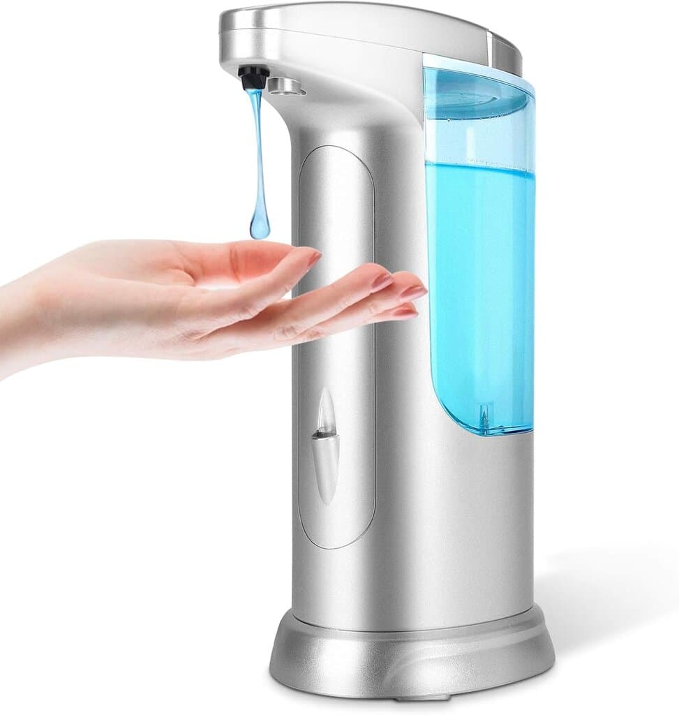 Touchless Automatic Soap Dispenser,13.5oz/400ML (white)