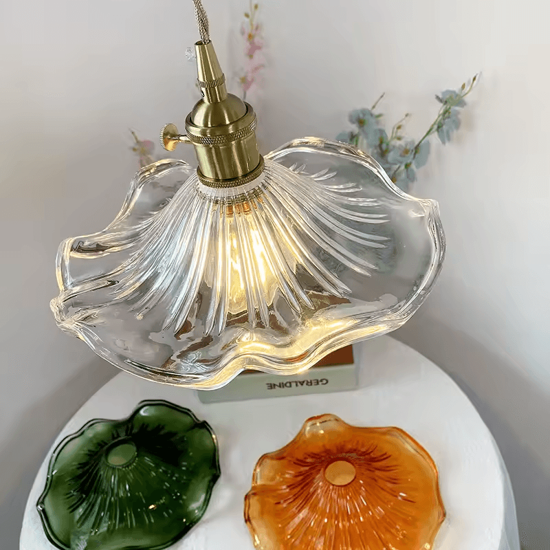 Flower Glass Chandelier for Living Room and bedroom 5