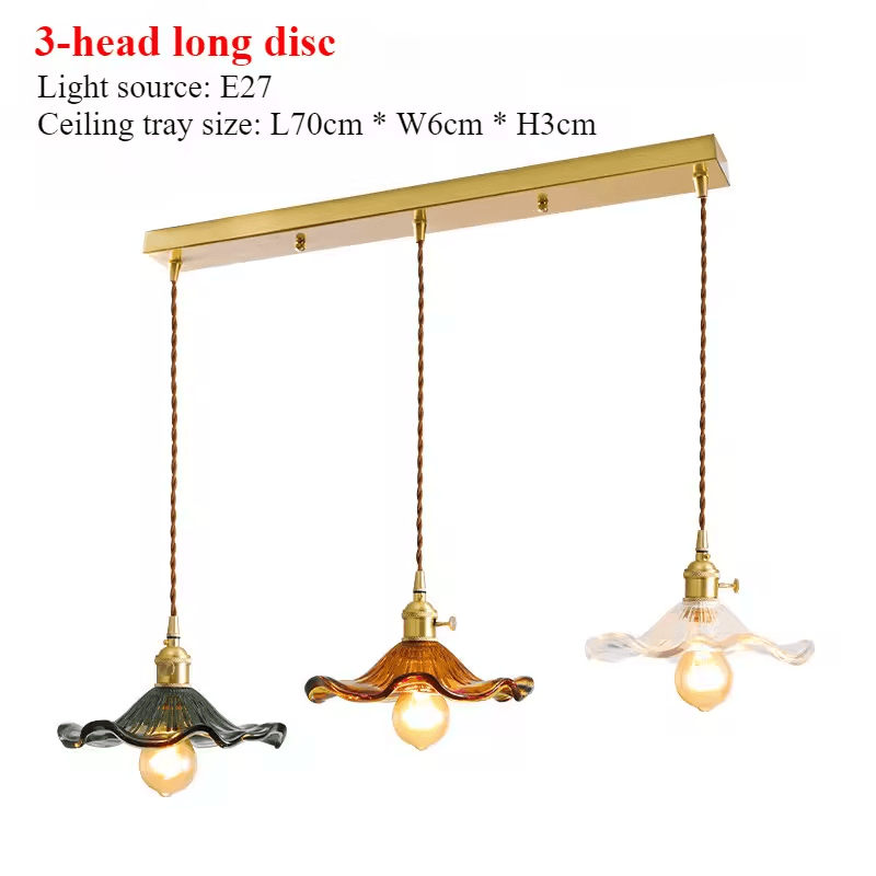 Flower Glass Chandelier for Living Room and bedroom 10