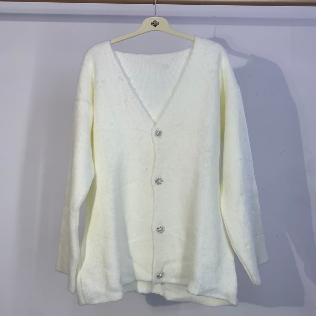 Cazibe Women's Wool Jacket - White