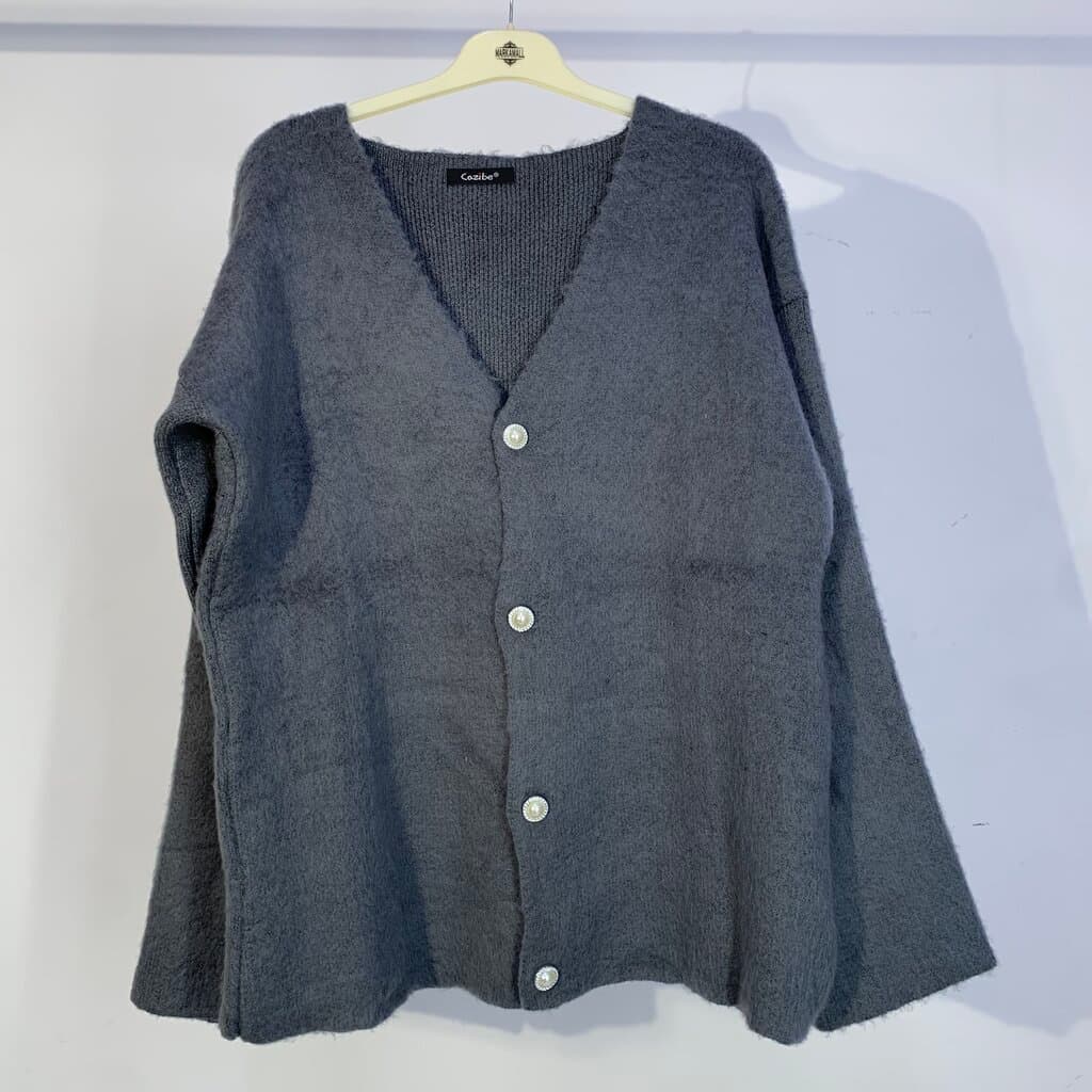 Cazibe Women's Wool Jacket - Gray