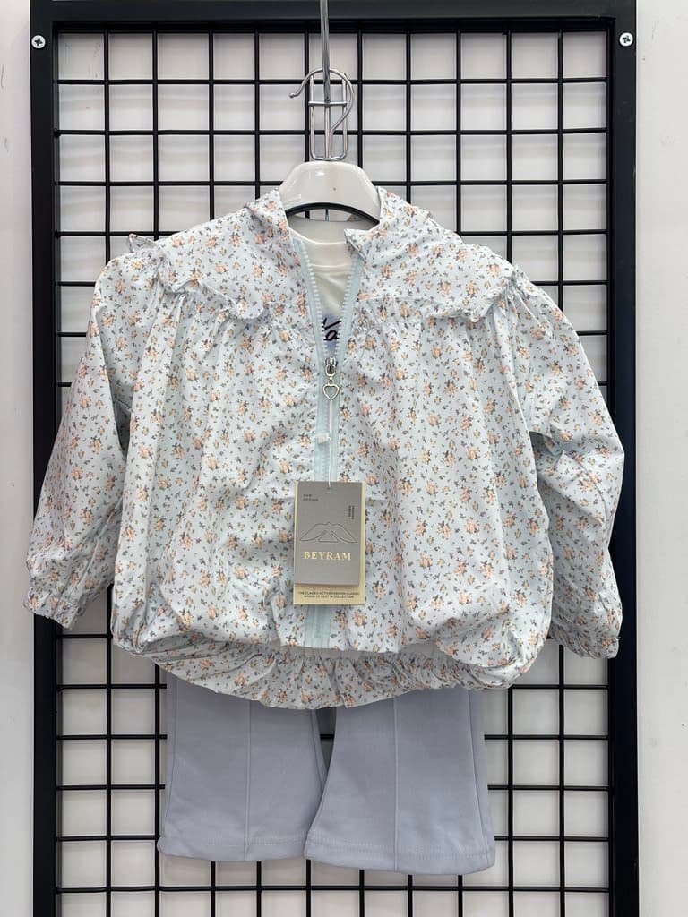 Beyram Girl's 3 - Piece Set - Light Blue (1 Year)