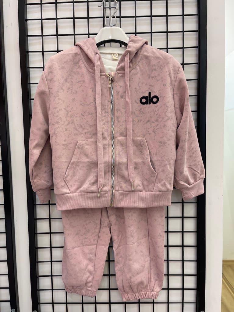 Beyram Girl's Cotton Pyjama Set - Pink (1 Year)