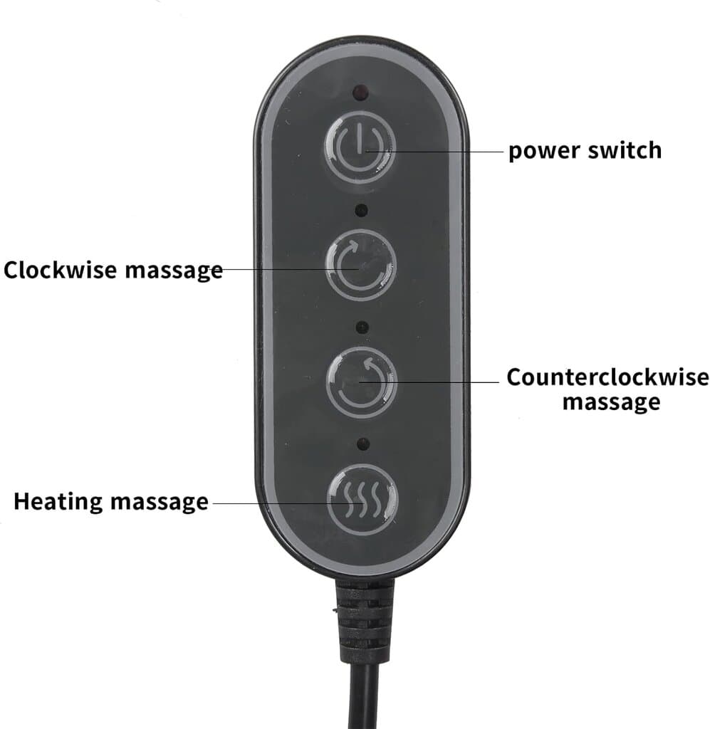 2 in 1 Heated Shiatsu Foot Massager with Heat and Back Massage Cushion, Foot Warmer and Foot Pain Relief 3