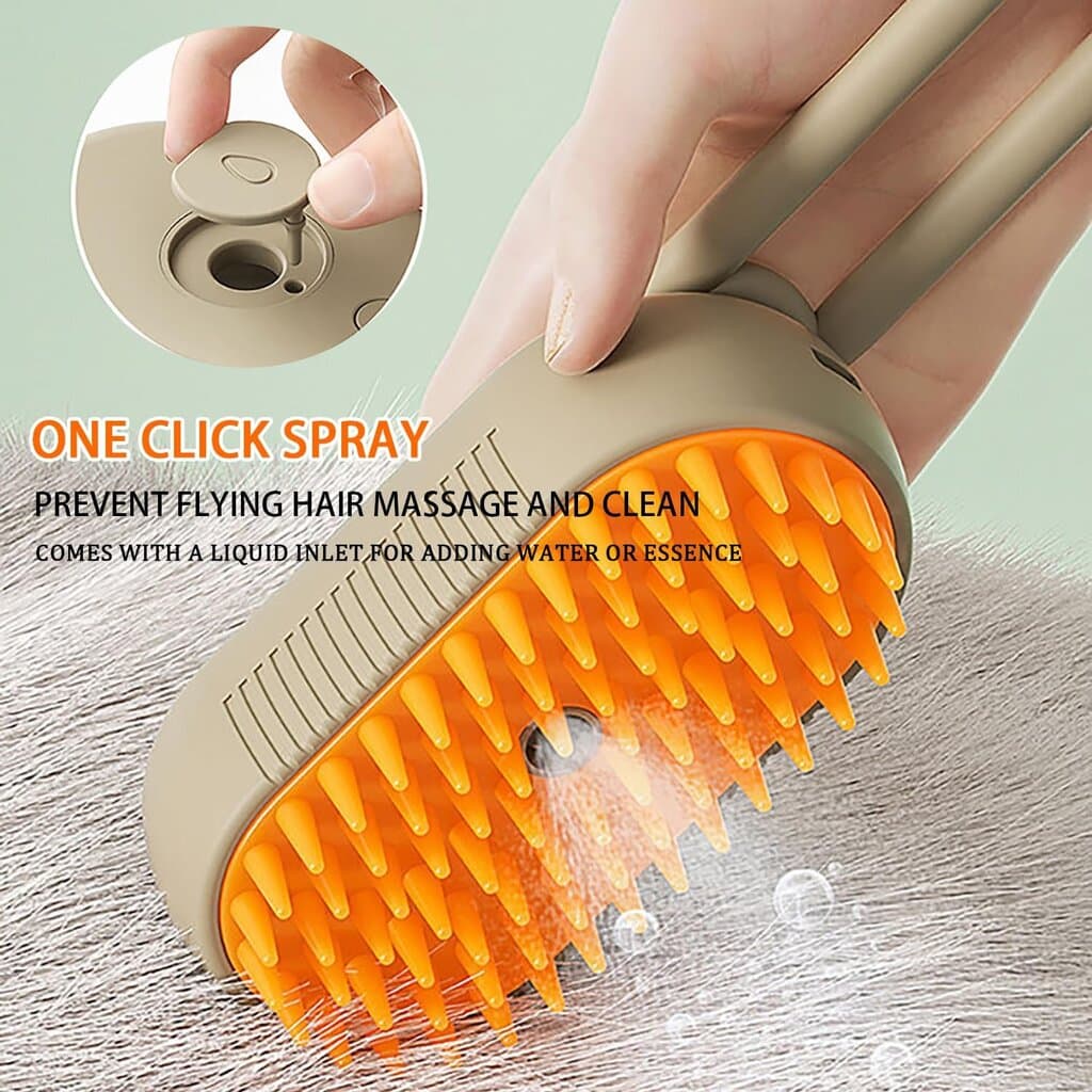 Steamy Brush Pro for cats and dogs 3
