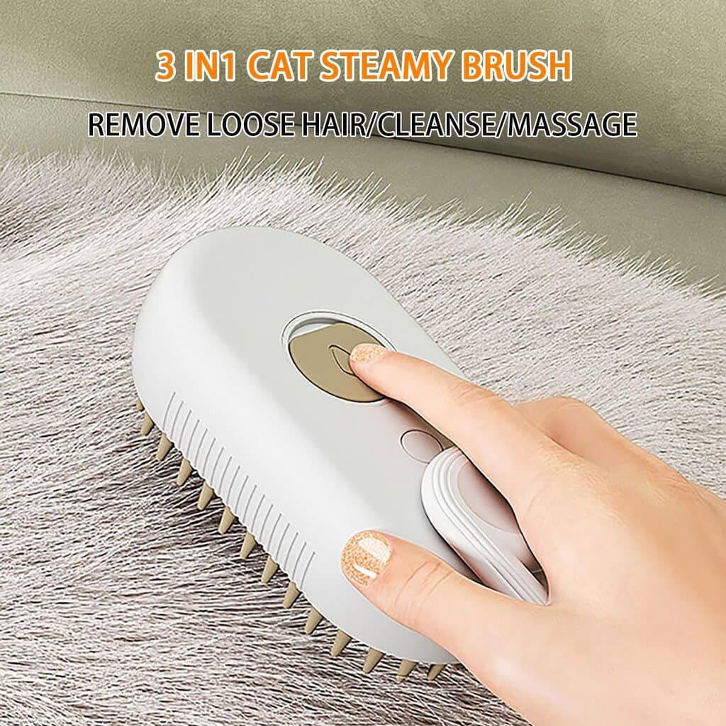 Steamy Brush Pro for cats and dogs 2