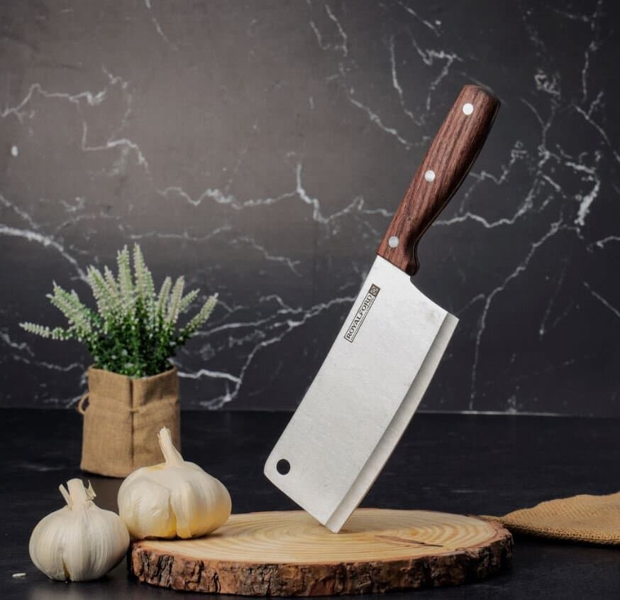 Royalford 6" Cleaver Knife - Stainless Steel - RF9664 2