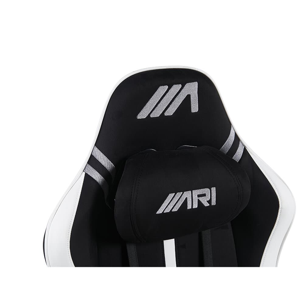 Gaming Chair AG Horizon With 7 points Massage BLACK & WHITE 4