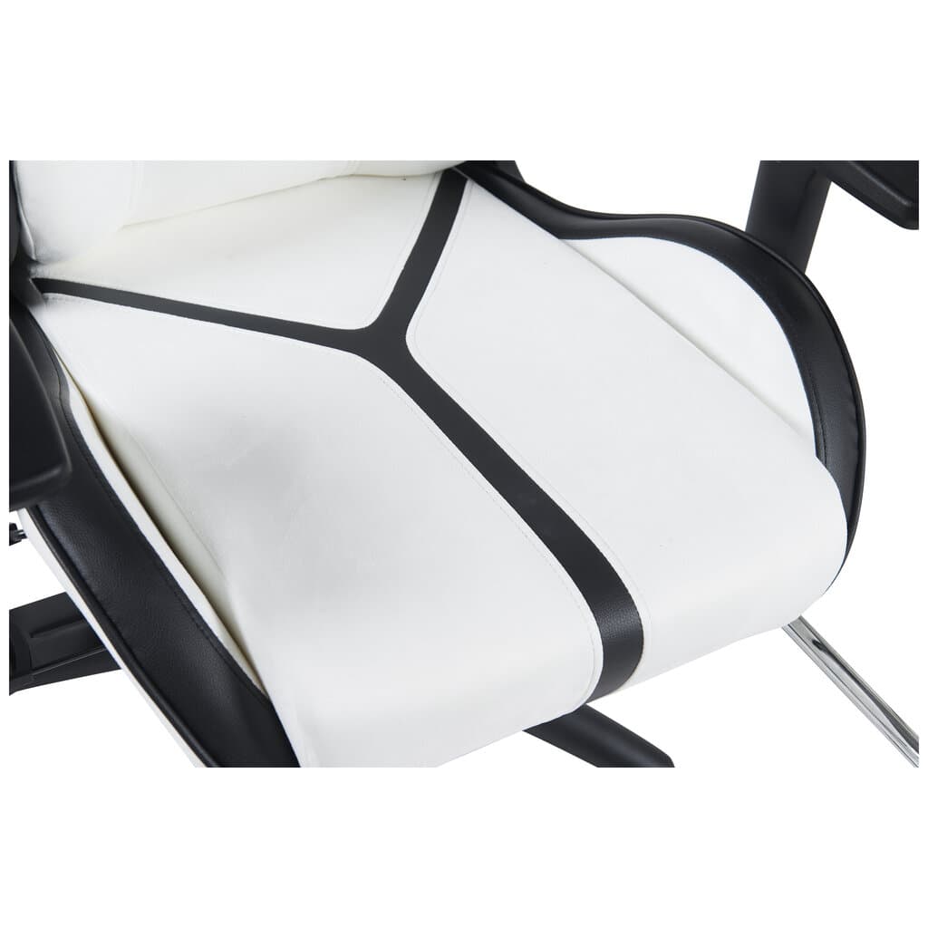 Gaming Chair AG Horizon With 7 points Massage WHITE & BLACK 6