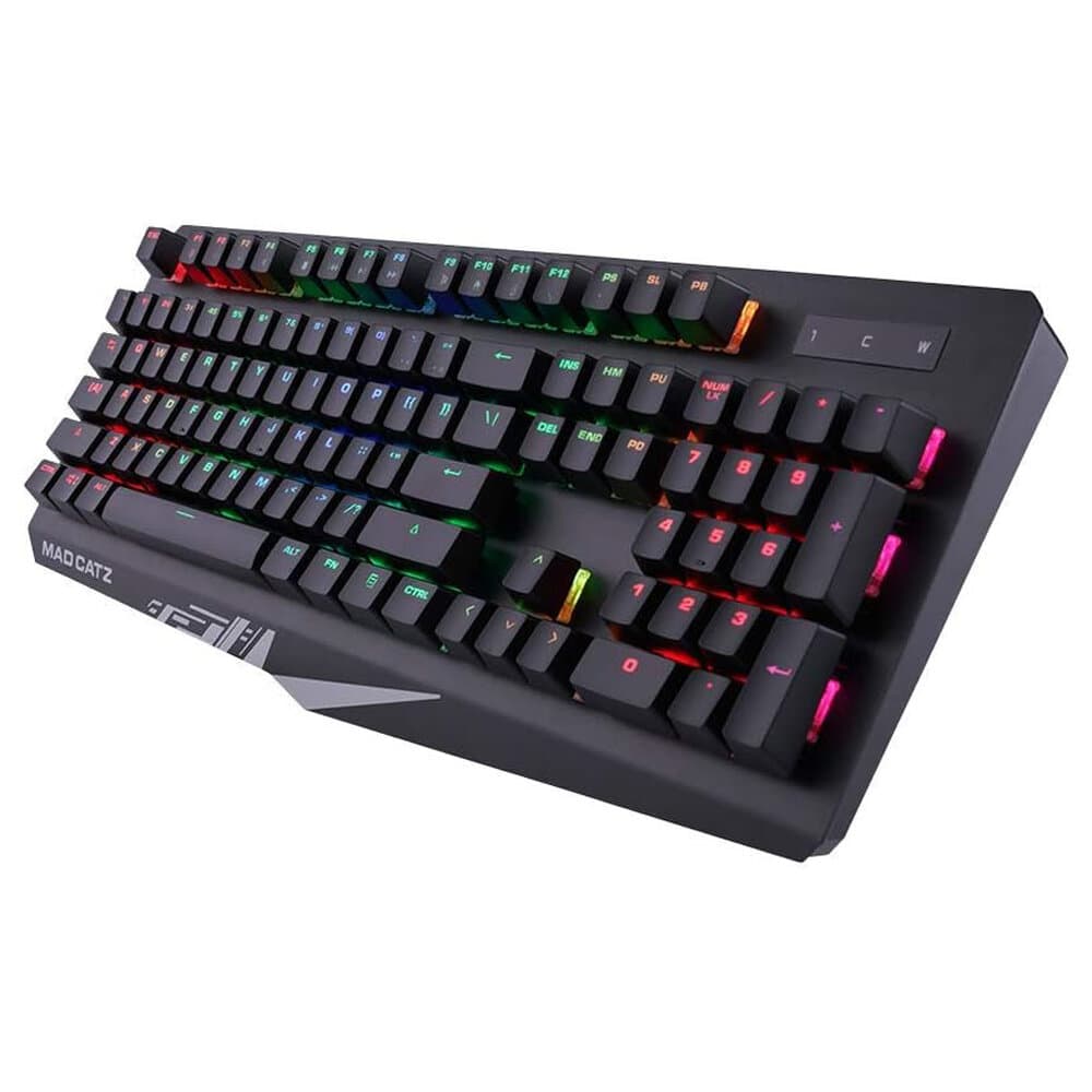 Mad Catz The Authentic S.T.R.I.K.E. 4 Mechanical Gaming Keyboard - Black