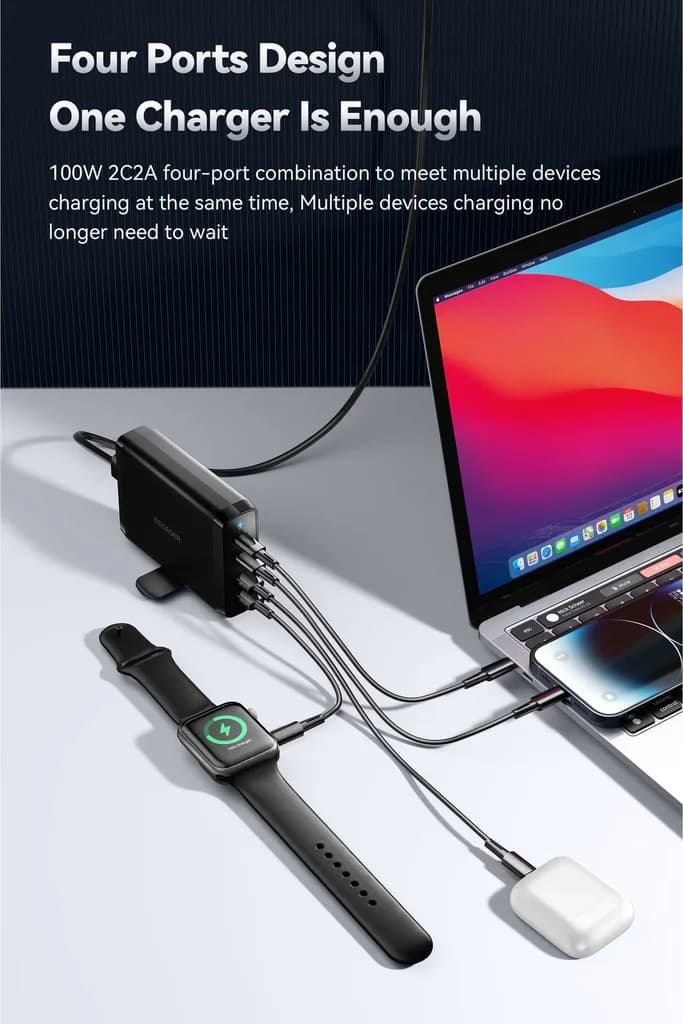Essager Fengli 100W GaN Desktop Charger 2