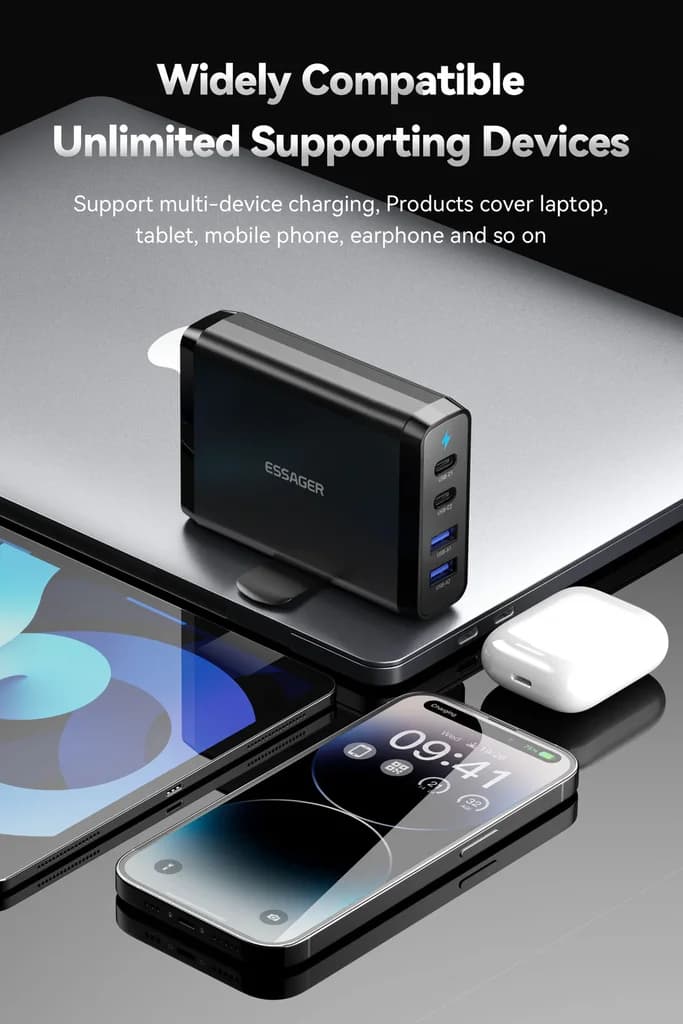 Essager Fengli 100W GaN Desktop Charger 5