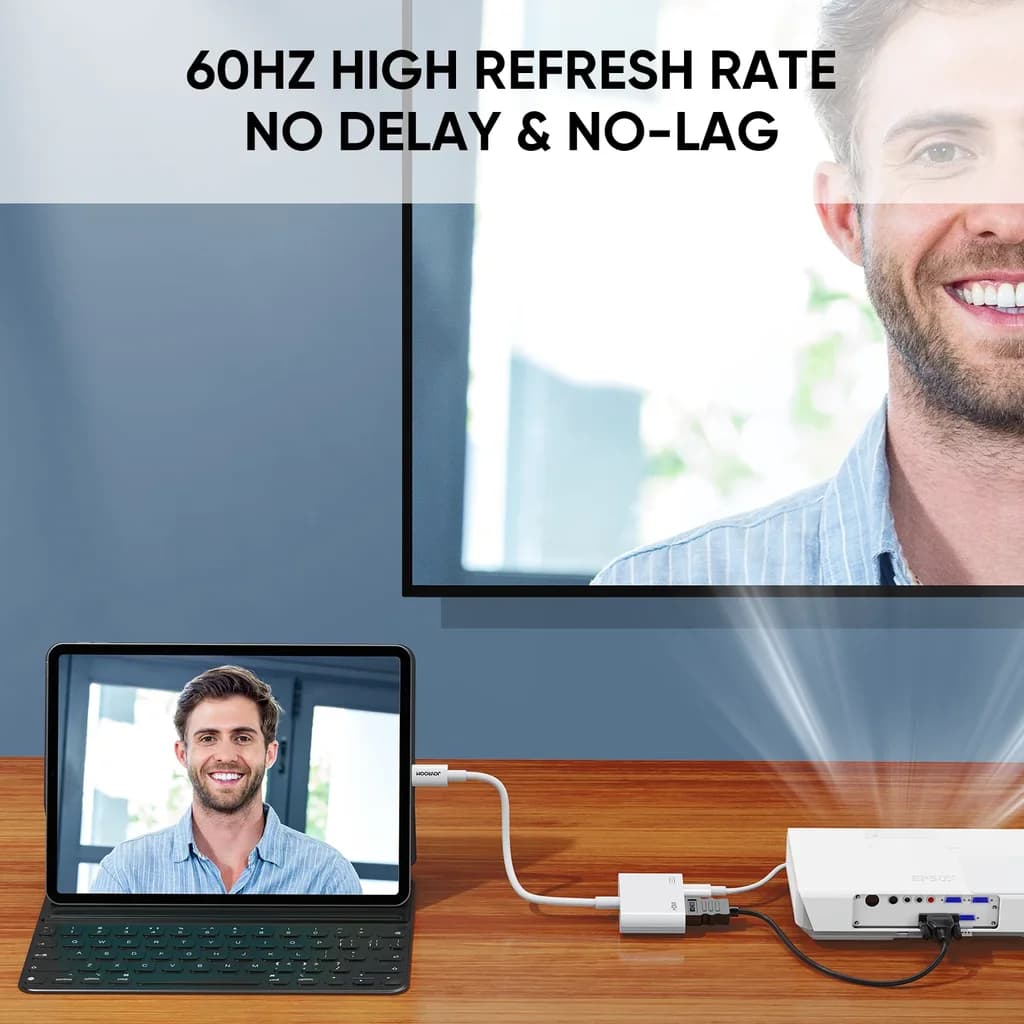 Joyroom Lightning to HDMI Adapter - White S-H141 5