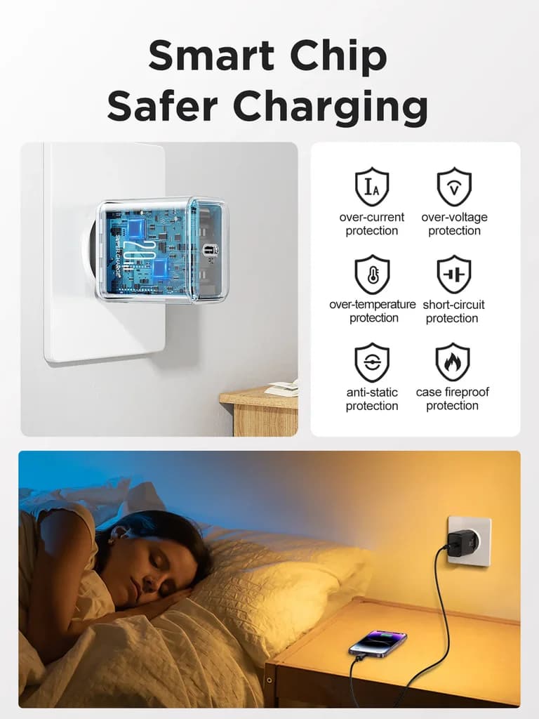 Joyroom PD 20W Single-Port Charger + Cable JR-TCF06 2