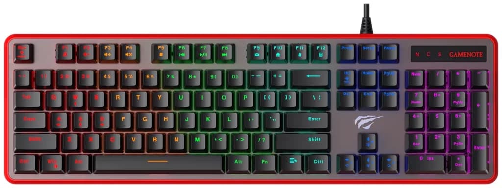 Havit GAMENOTE KB870L Mechanical Gaming Keyboard RGB Black