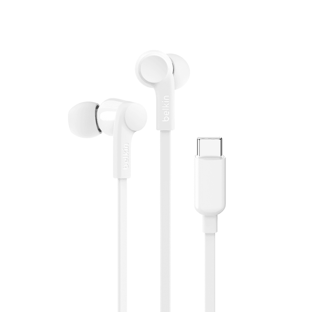 Belkin SoundForm Wired Earbuds - White