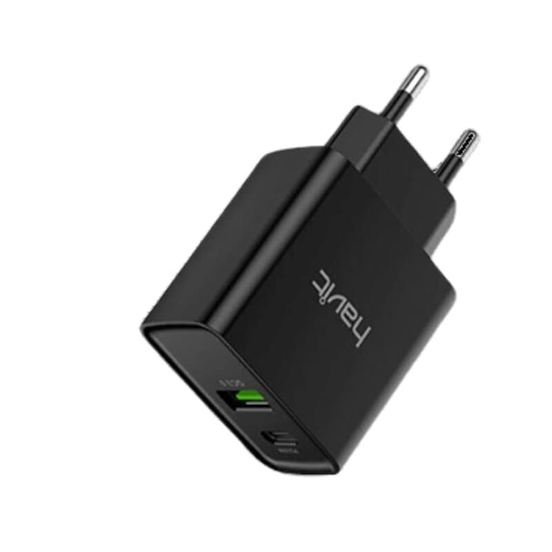 Havit Charger PD20W 2-port - Black and gray