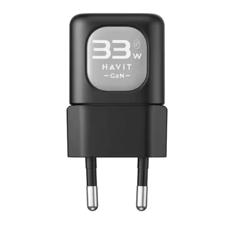 Havit charger 33W 2-port - Black+gray 3