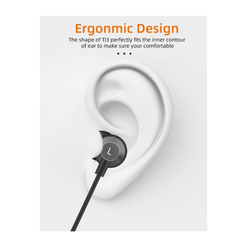 MAS CARNEY Stereo Earphone for Type-c - Black 4