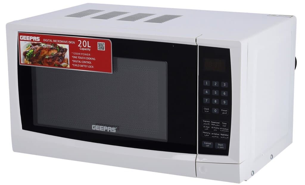 Geepas 20L Digital Microwave Oven - GMO1895