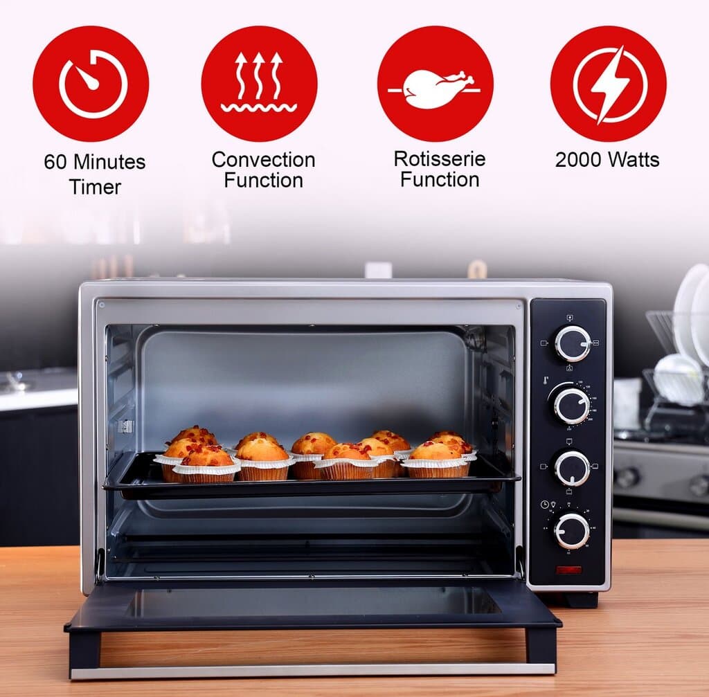 Geepas 60L Electric Oven - GO34012 3