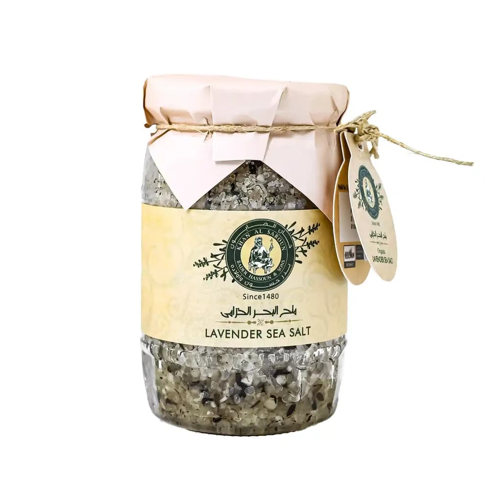 Khan Al Saboun Sea Salt Body Scrub - Lavender - 350g
