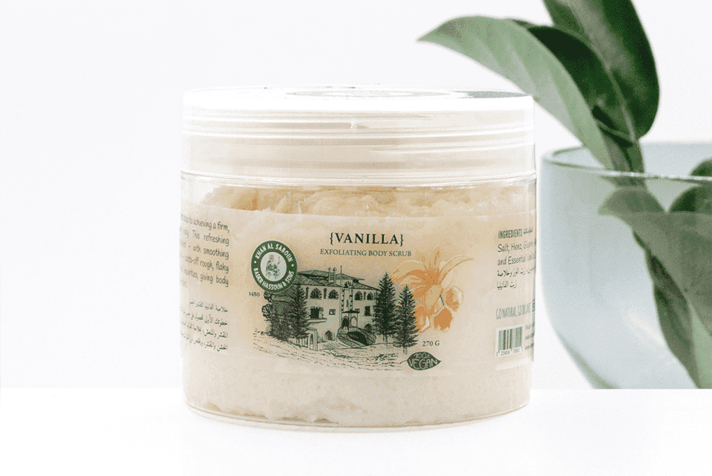 Khan Al Saboun Body Scrub - Vanilla - 140g