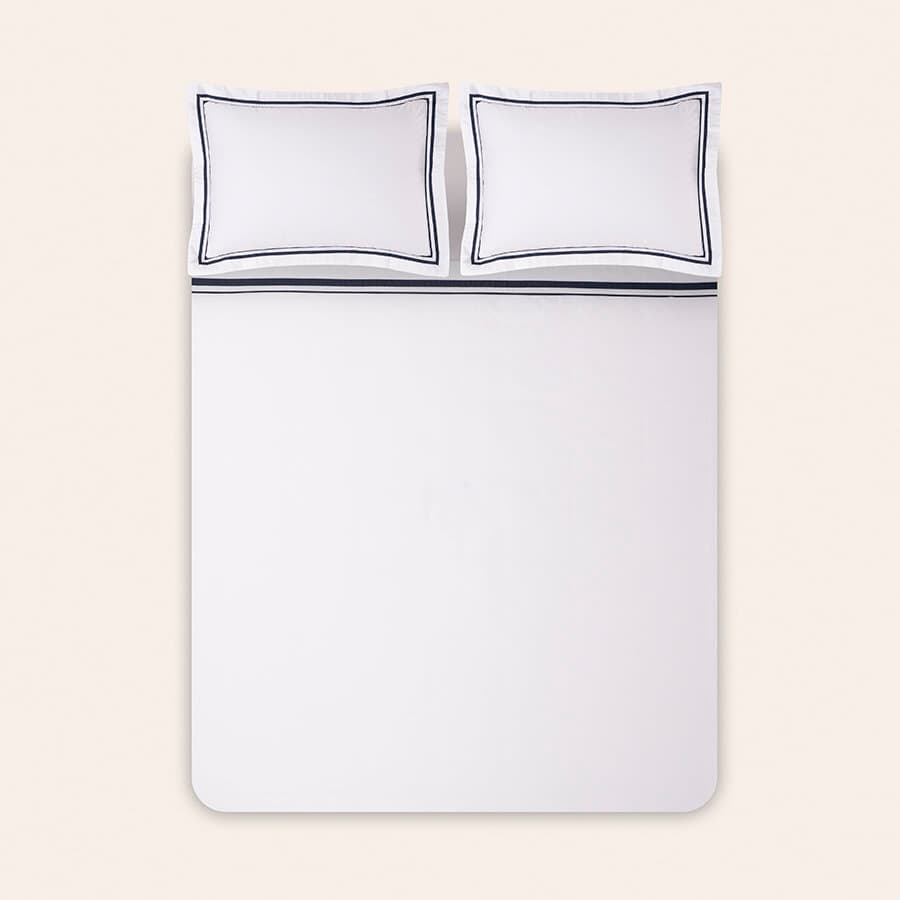 Penelope Vanessa Duvet Cover Set 220*240 - Navy Blue