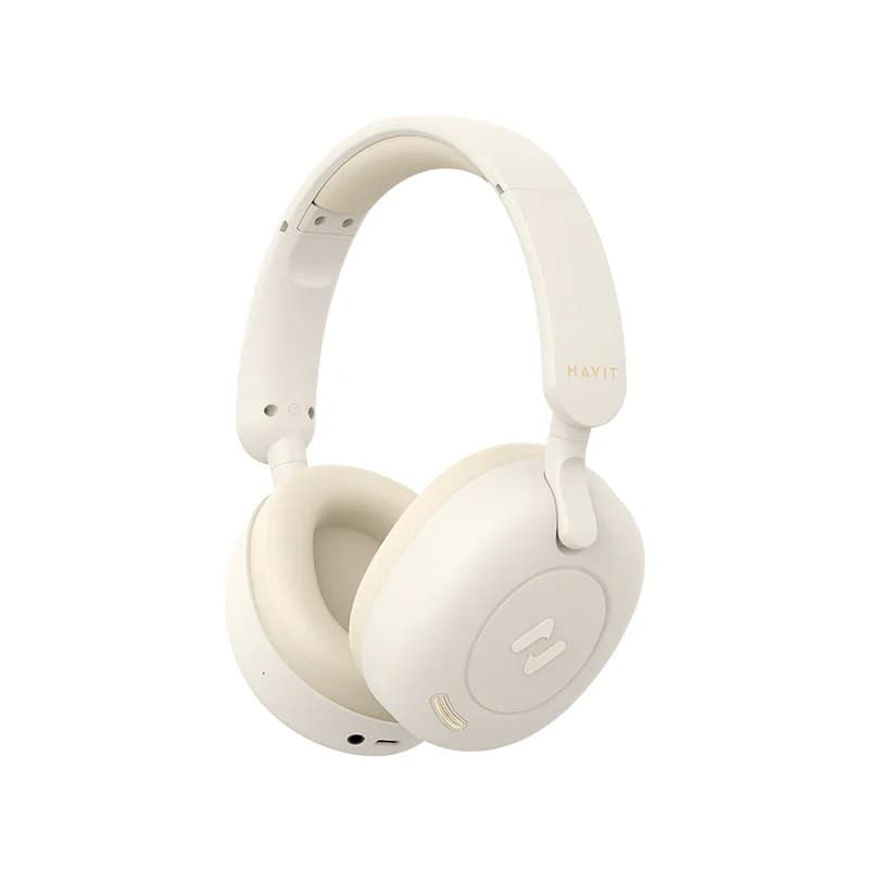 Havit H655BT Pro Wireless Headphone - Beige