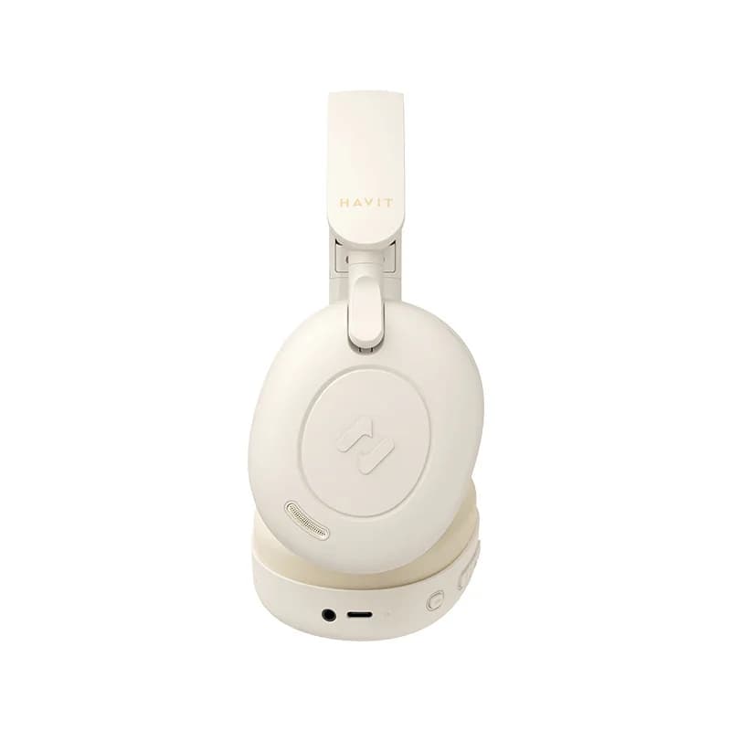 Havit H655BT Pro Wireless Headphone - Beige 4