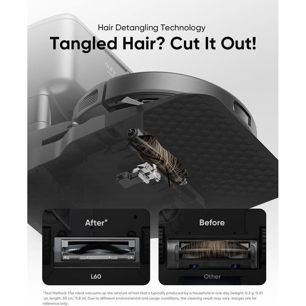 Anker eufy L60 Hybrid Robot Vacuum with Self Empty Station - Black 2