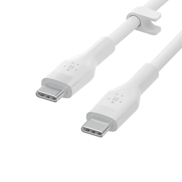 Belkin USB-C TO USB-C  Silicone  White 7