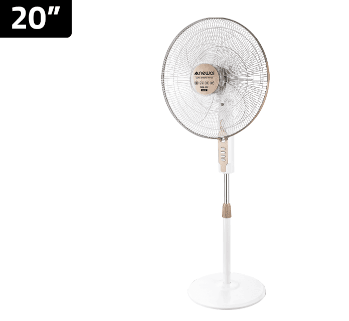 Newal Stand Fan - FAN-307 (White)