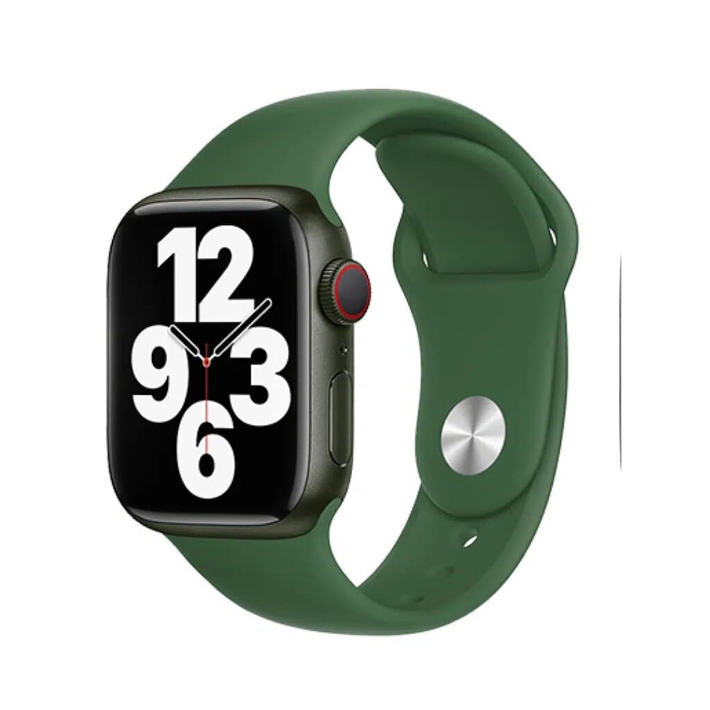 DEVIA Deluxe Series Sport Watch Band for Apple Watch – Clover, Silicone, Comfortable Fit - 38/40/41mm