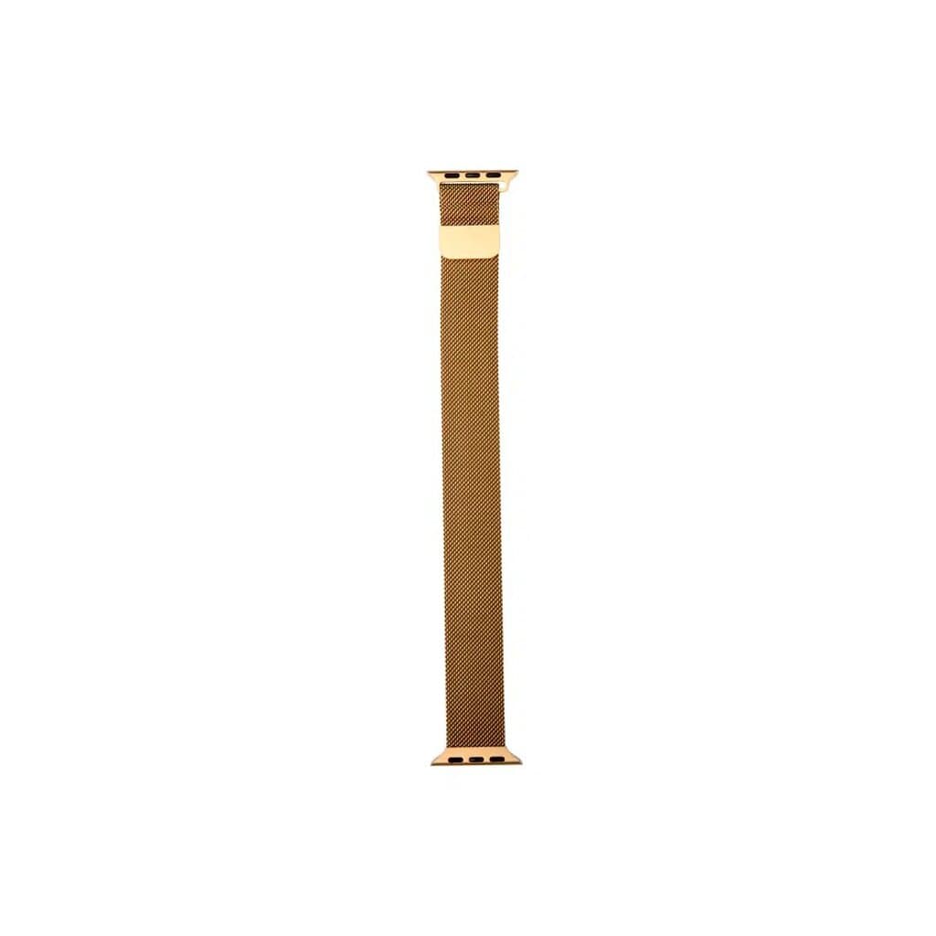 DEVIA Elegant Series Milanese Loop for Apple Watch – Gold, Premium, Stylish Design - 42/44/45/46/49mm 2
