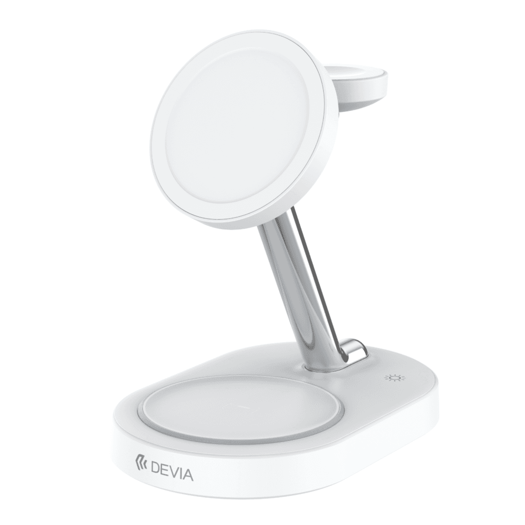DEVIA Extreme Speed Series 3 In 1 Magnetic Bracket Wireless Charger 4