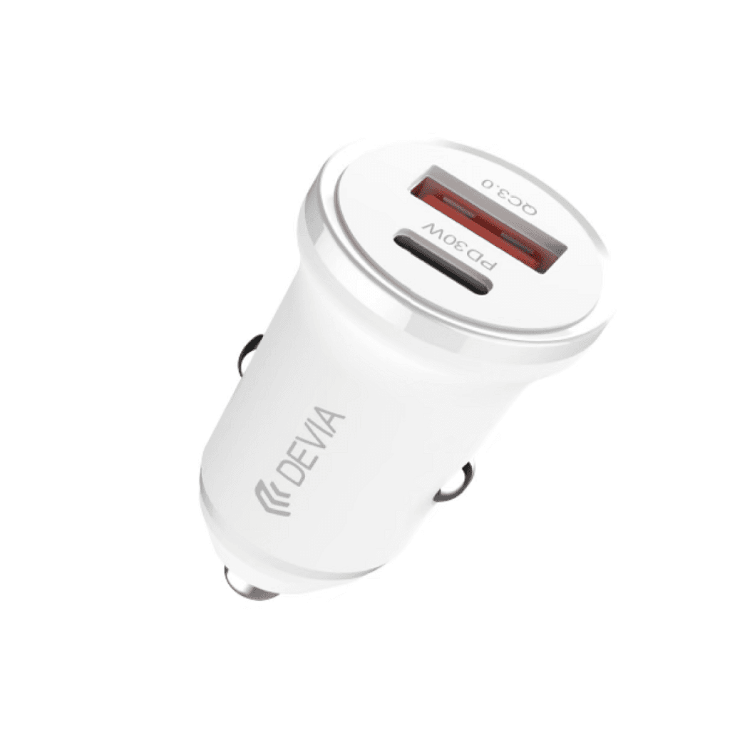 DEVIA Smart Series Mini PD 30W +QC 3.0 Car Charger
