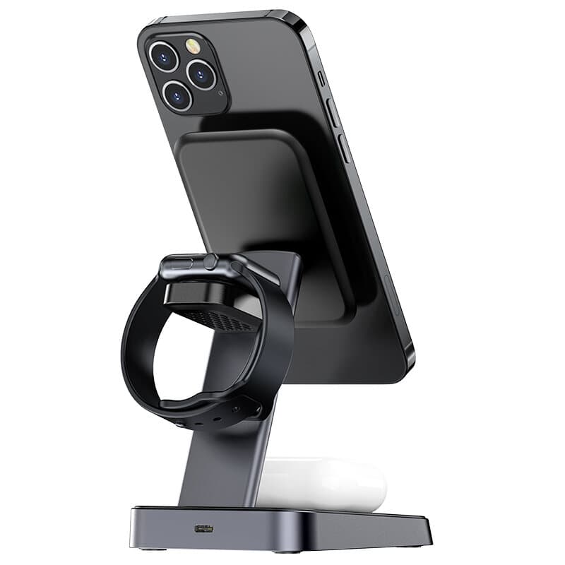 ACEFAST Desktop three-in-one wireless charging stand 3