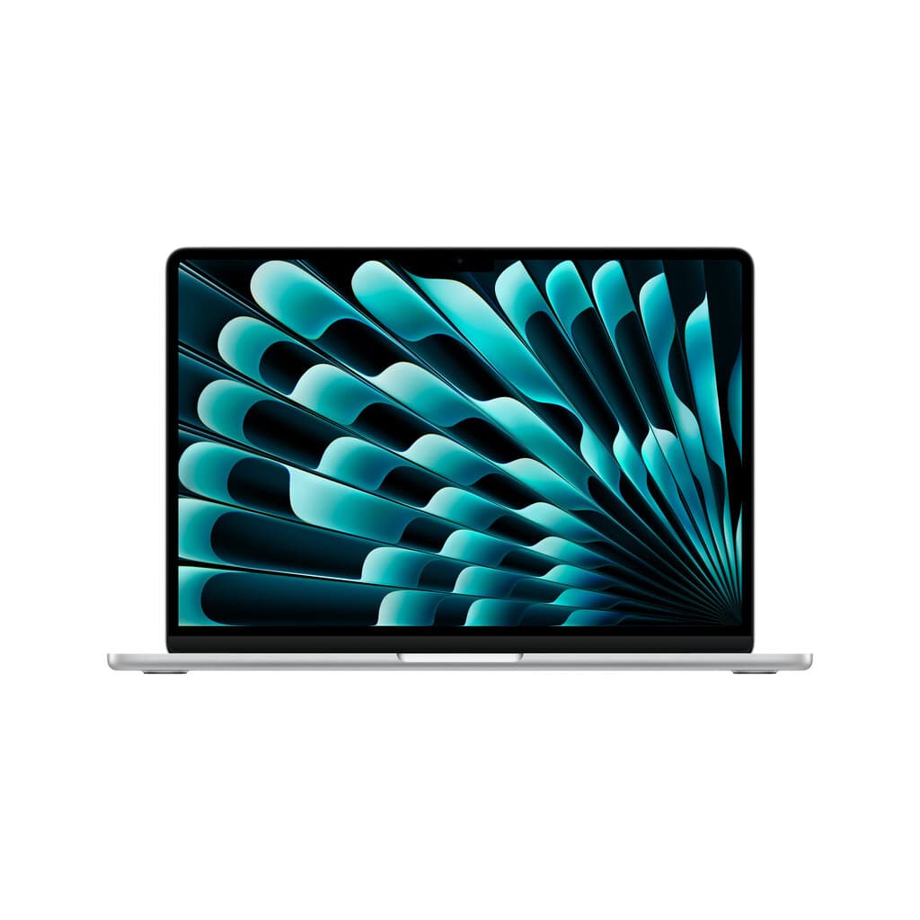 MacBook Air (13-inch, M3) - Silver, Apple M3 (8-core CPU and 8-core GPU), 16GB, 256GB SSD