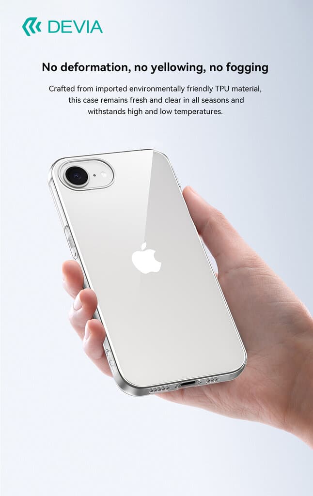 DEVIA Case(TPU) - iPhone 16E - Clear 6