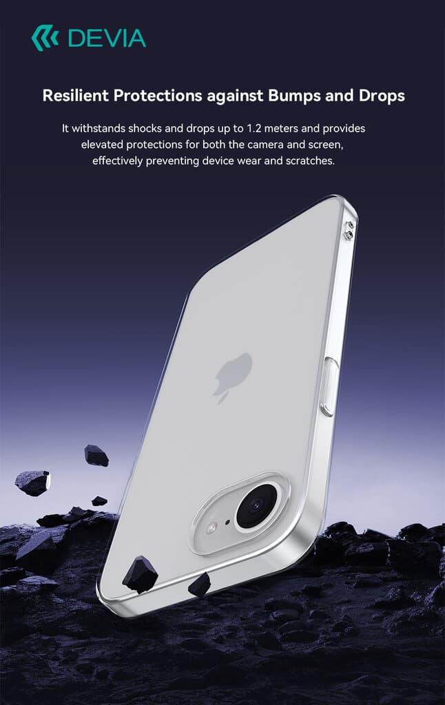 DEVIA Case(TPU) - iPhone 16E - Clear 7